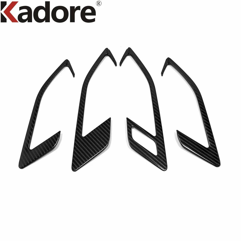 Car Inner Door Handle Bowl Cover Trim For VW Volkswagen Golf 8 MK8 Pro R    Steel Interior Mouldings Accessories