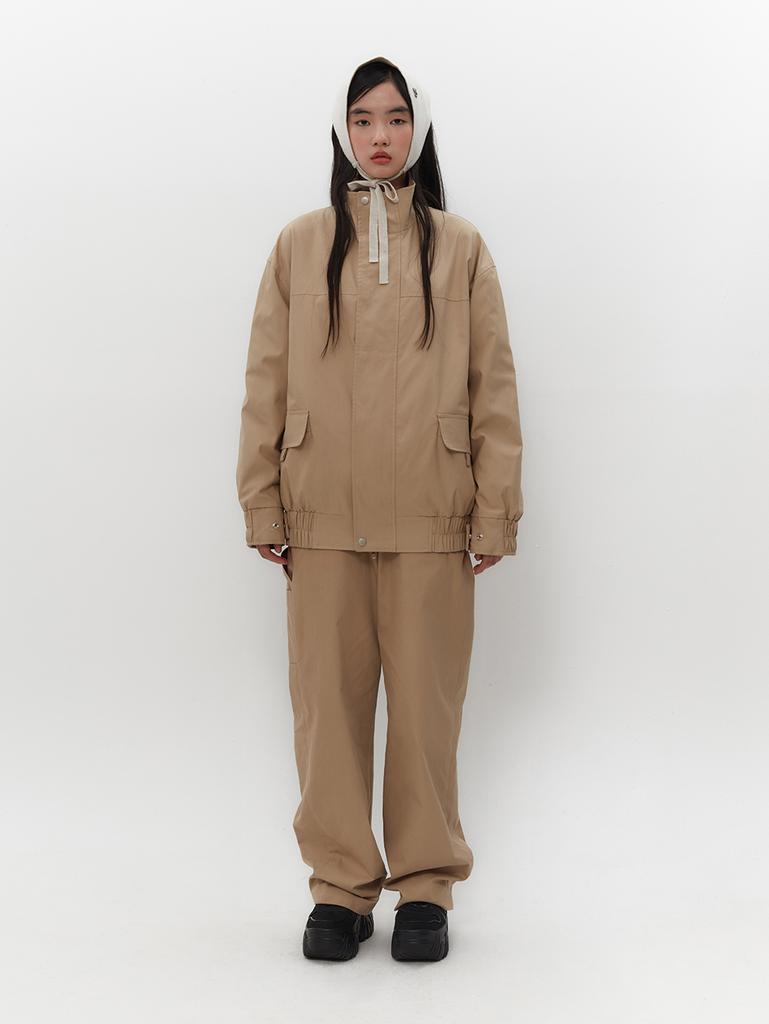 TUOMIO Knit Strap Bonnet [Light Gray]
