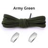 1Pair Elastic Laces Sneakers New Lock Flat Shoelaces Without ties Kids Adult No Tie Shoelace Rubber Bands Shoes Accessories