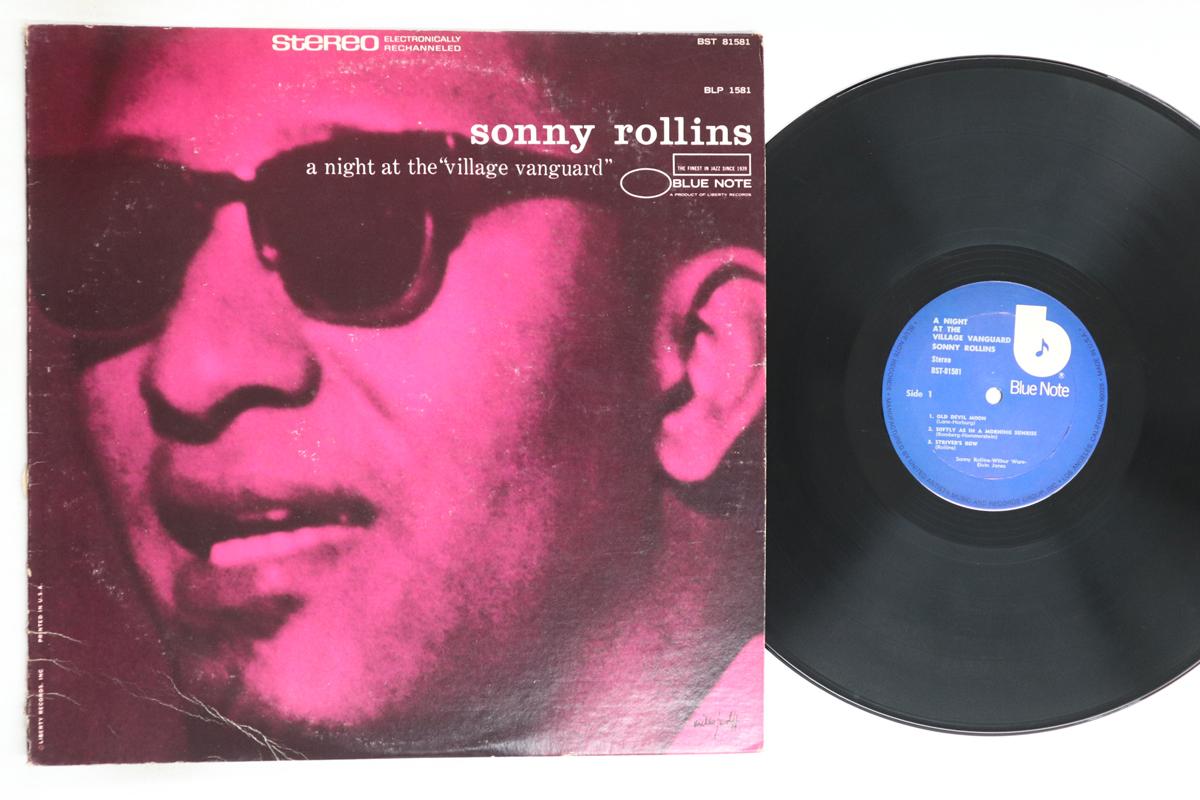 

LP Record SONNY ROLLINS - A Night At The Village Vanguard BST81581 Blue Note 1975 US Jazz Used