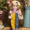30cm BJD Toddler Princess Doll with Long Hair and Flower Accessory