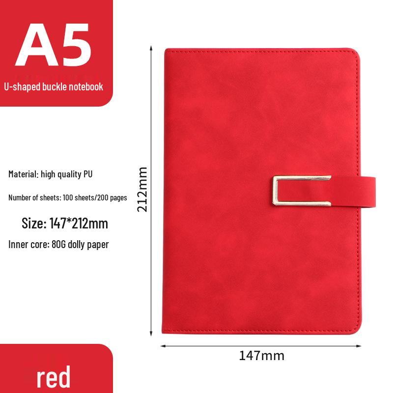A5 Portable Business & Student Meeting Notebook Gift Set