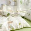 Small Fresh Type A Mother and Baby Washed Cotton Four-piece Set Pure Cotton Three-piece Set Pure Cotton Four-piece Set Bed Sheet Quilt Cover