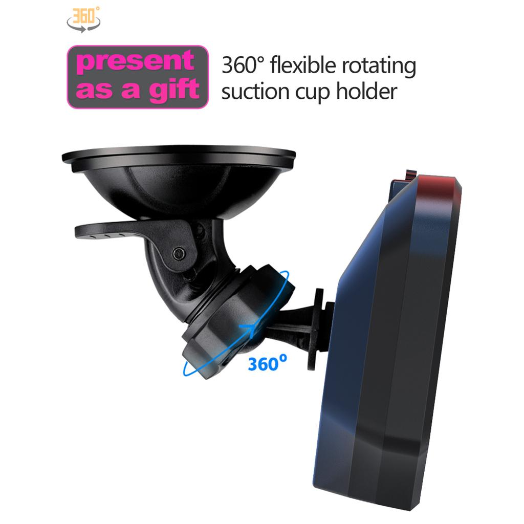 Head Up Display, Universal Head Up Display GPS Speedometer with 5 Inch LED Display Speed Compass Altitude Fatigue