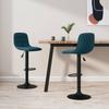 Day and Night - Day and Night Kitchen Stools 2 Units Blue Velvet