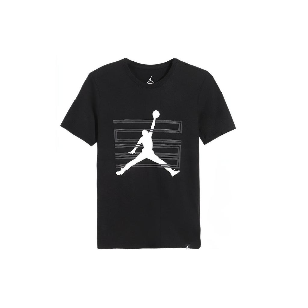 Jordan Casual Sports Breathable Short Sleeve T-Shirt Men Tops Black 944221-010