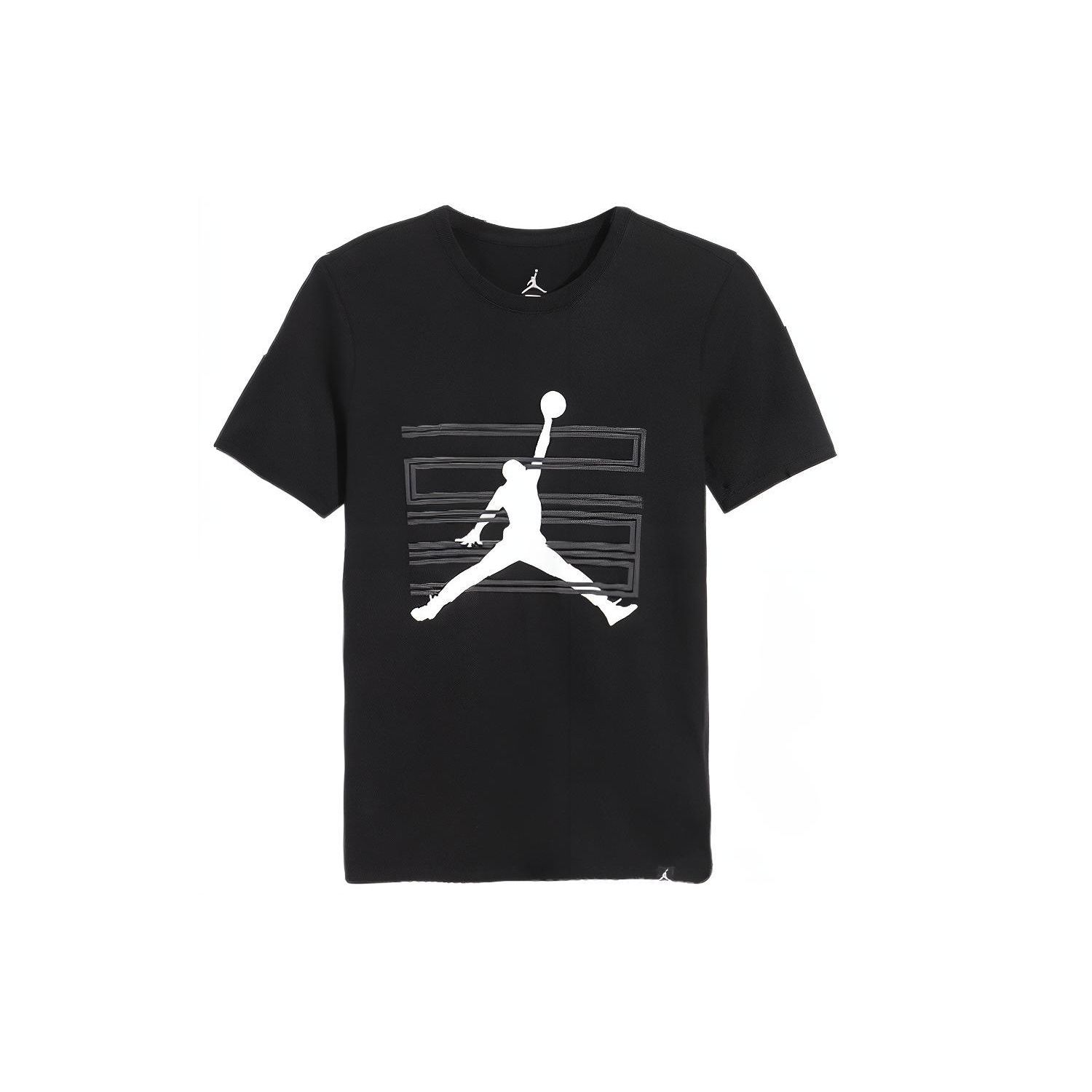 

Jordan Повседневная спортивная дышащая футболка с коротким рукавом для мужчин, топы, черная 944221-010 XS