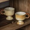 Retro Ceramic High-footed Cups