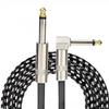 6.35mm Audio Cables TRS 1/4 Inch 6.5mm Audio Cable Noise Reduction His Bass Electronic Drum Amplifier Electric Guitar Cable