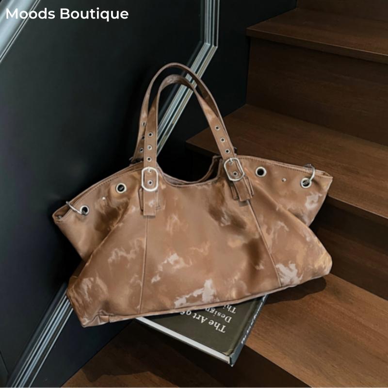Oversized Vintage Fashion Shoulder Bags For Women Faux Suede Large Capacity Shopper Tote Bag Autumn Luxury Designer Handbag