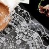20Pcs Clear Flower Wrapping Paper Lace Flower Packaging Paper Waterproof Transparent Gift Bouquet Decorative Packing Supplies