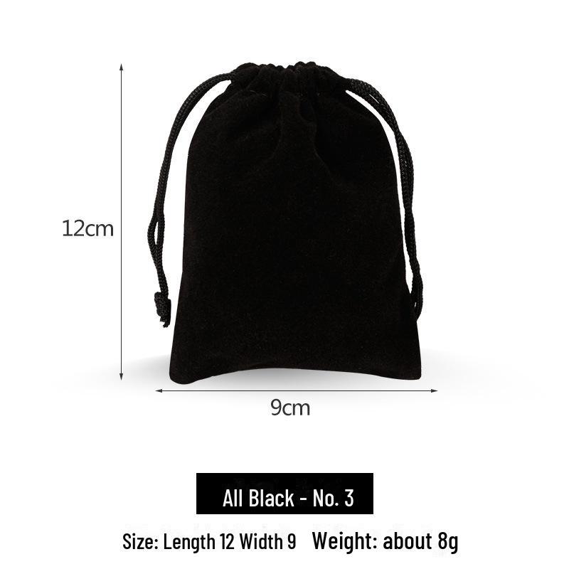 Velvet Drawstring Jewelry Bag: New Year's Lucky Charm Pouch