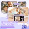 Instant Print Camera for Kids 1080P HD Video Camera with 32GB Child Birthday Festival Gifts Travel Selfie Digital Camera Toys