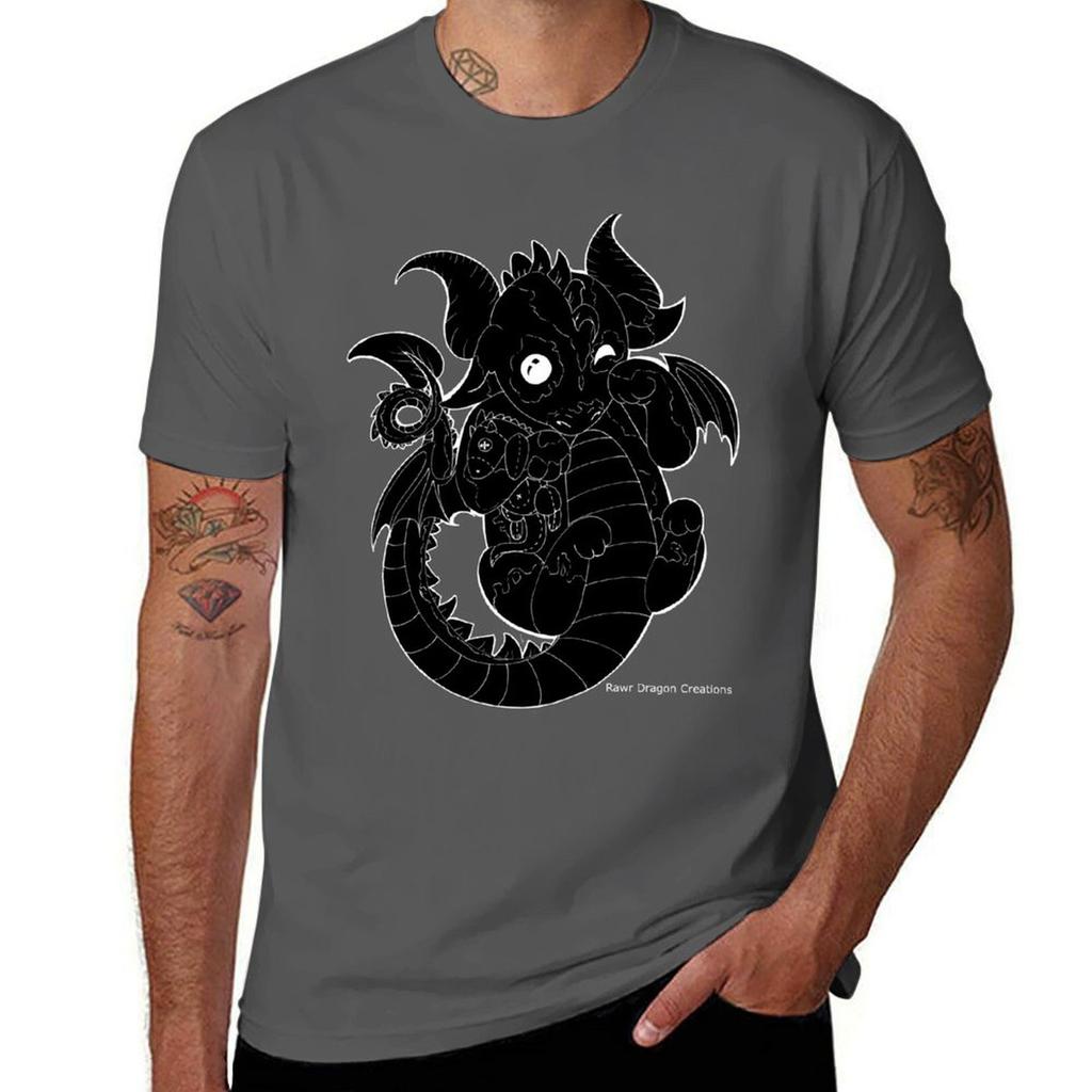 Little Sleeper Inverted Line Art Cute Baby Rawr Dragon Hatchling Tshirt G Unisex T Shirts For Unisex Funny T Shirts Cotton Tshirt