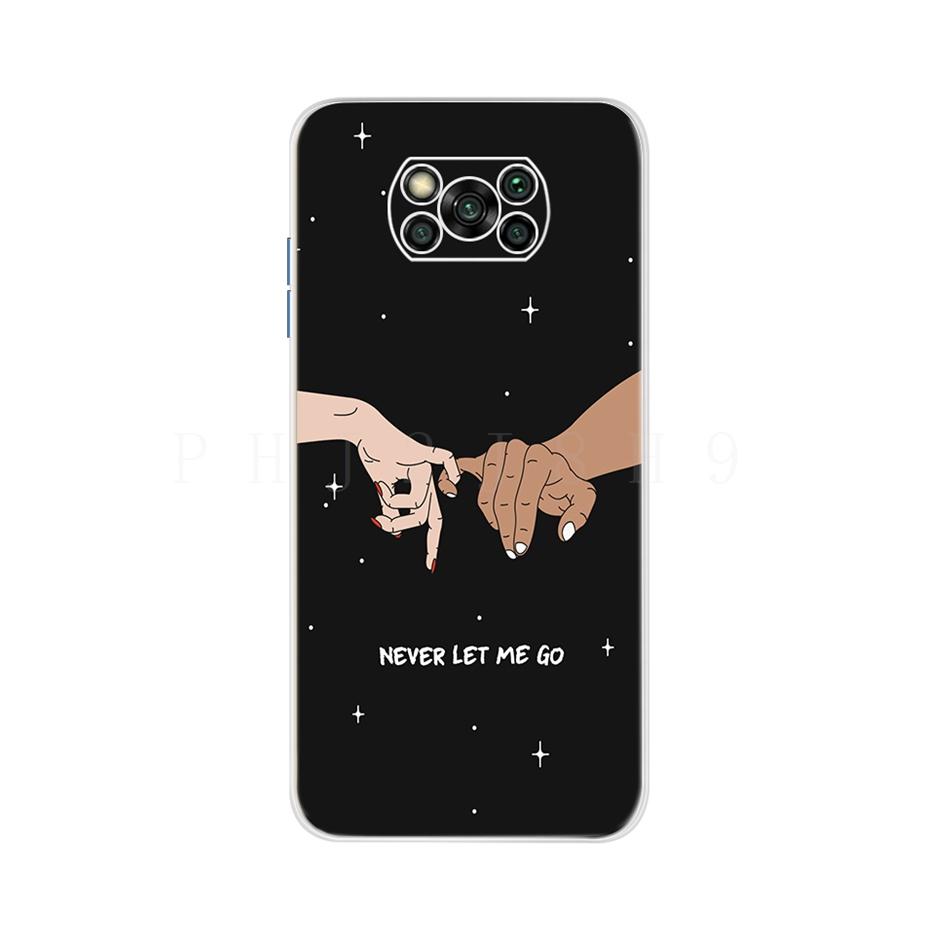 Case For Xiaomi Poco X3 NFC Case PocoX3 Pro Cover Soft TPU Fundas For Xiaomi Poco X3 Pro PocoX3 NFC X 3 GT Phone Case Bag Bumper
