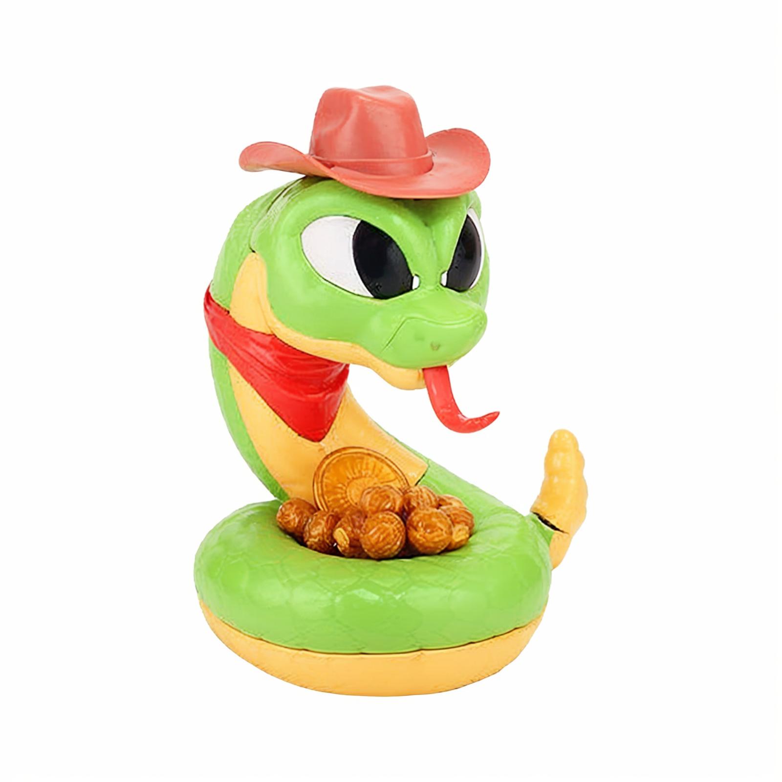 

Electric Scare Rattlesnake Prank Toy – Fun And Stress-Relieving Desktop Game One Size чёрный