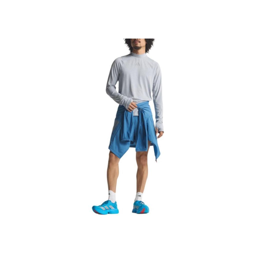 adidas Adizero FW25 Ekiden Limited Edition Quick-Dry Round Neck Slim Fit Sports Long Sleeve T-Shirt Men Tops KB1510