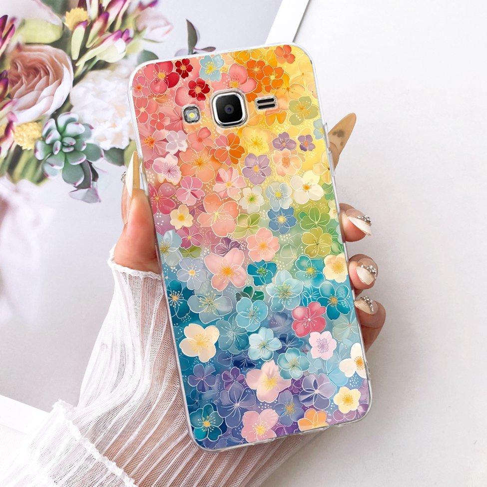 Clear For Samsung J2 Prime G532M G532G G532F Cover For Samsung Galaxy J2 Prime Case Cute Fashion Butterfly Funny Painted Casing