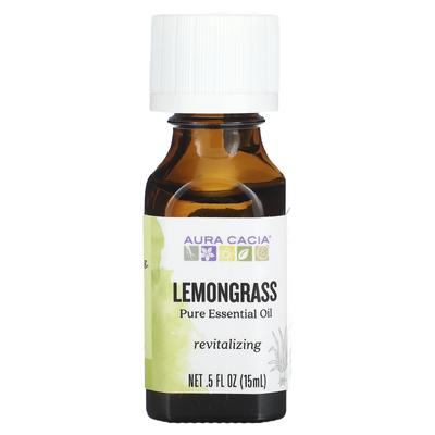 Pure Essential Oil, Lemongrass, 15 Ml (0.5 Fl Oz)