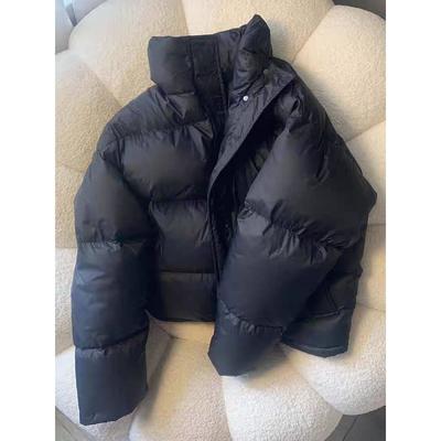 Small Short Cotton Clothes Women's Winter New Loose Stand-up Collar Bread Clothes Thickened Warm Jacket Women