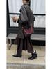 Autumn Luxury Versatile Women's Suede Chain Crossbody Handbag