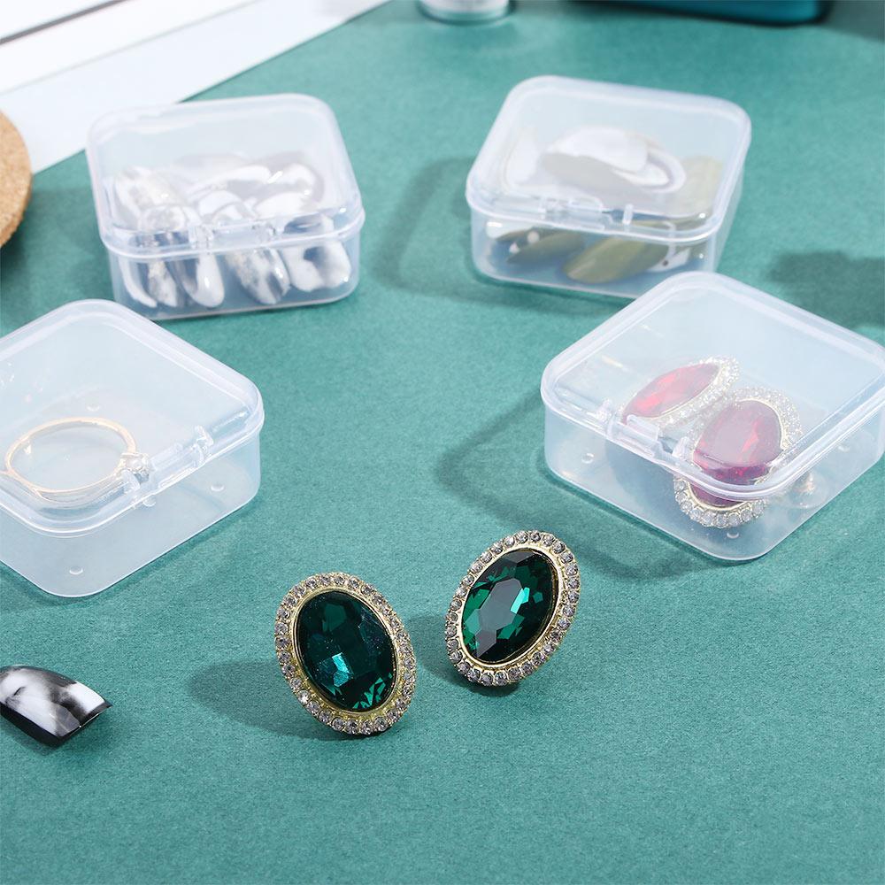 Ringe Fall Veranstalter Koreanische Displays Box Transparent Finishing Container Schmuck Lagerung Verpackung