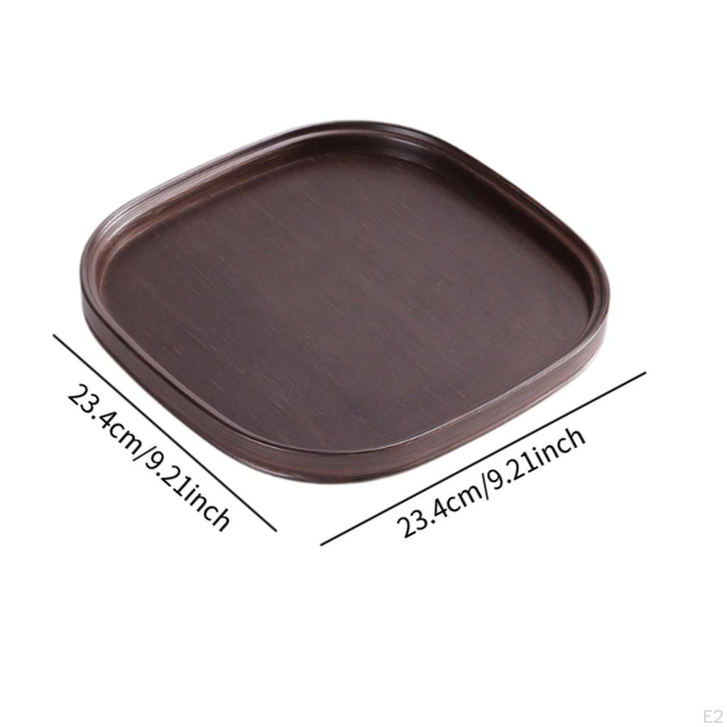 Vorspeisenplatte Holzplatte Dekorative Schale Servierholz für Bar-Mittelstück