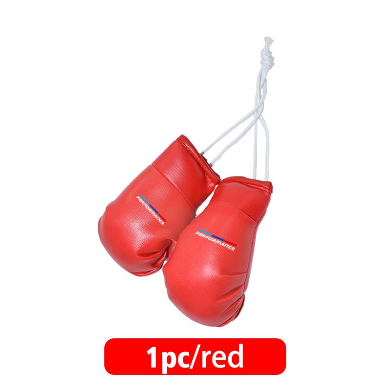 1 Pair Car Boxing Gloves Hanging Ornament Rearview Mirror Pendant For BMW M M2 M3 M4 M5 M6 E46 E90 E60 F30 E39 X1 X3 X4 X5 HC0