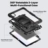 Armor Case For Lenovo Idea Tab 11 inch TB336FU Xiaoxin Pad M11 Stand Cover With Shoulder Strap Shockproof Case