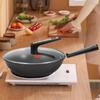 Kangbach 32cm Titan Antihaft-Wok mit sichtbarem Deckel