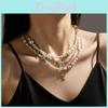 Luxurious Long Cross Pearl Necklace For Women With Sophisticated Touch