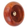 Vietnamese  Mini Round Incense Stick Buddhist Supplies Bowl Shape Incense Holder(Rosewood)