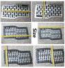 Universal Car Truck Floor Mats Stainless Steel Heel Plate Pedal  Carpet Pad Plat