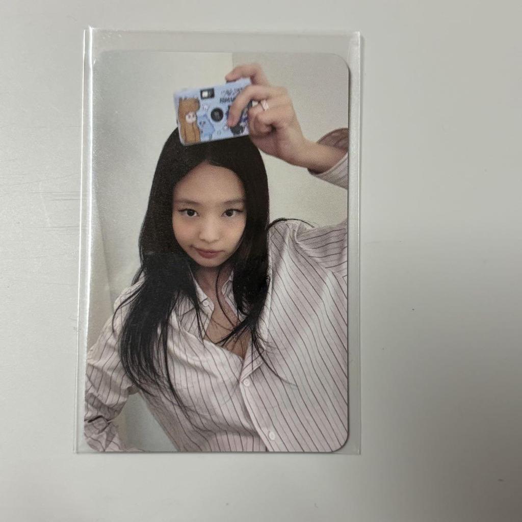 [USED] JENNIE Ruby Lakidro Trading Card Korea Exclusive Jennie Album Jennie