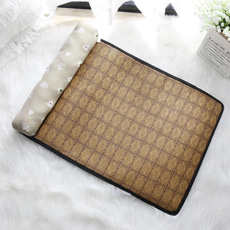 Summer Pet Mat Mat Cooling Cat Mat Cat Nest Ice Mat Cold Feeling Dog Mat Pillow Small and Medium-sized Dog Chin Pad