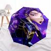 1pc KPop Demon Hunters RUMI3 Umbrella, Sun Protection, And UV Shielding. It Has Eight Sturdy Ribs for Outdoor Use And Perfect Gift
