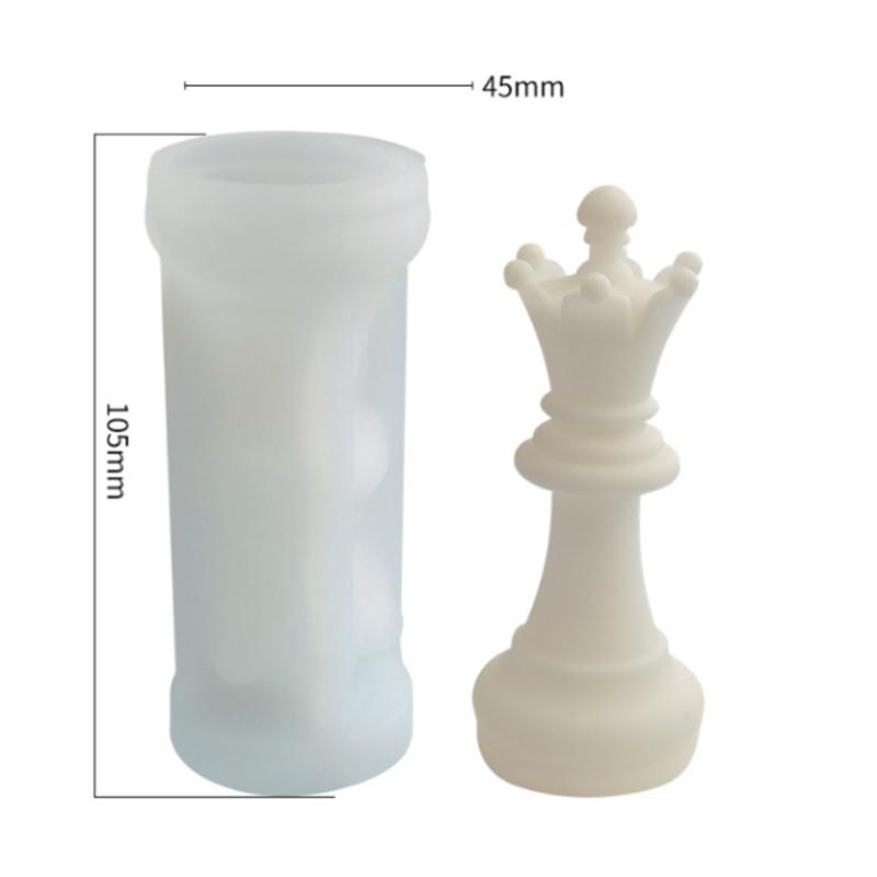 

1 шт 3D DIY свеча силиконовая шахматная форма смола креативная ароматерапия гипс шоколад мыловарение ручной работы подарок домашний декор форма