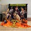 Yellowstone: Western Conflict Plüschdecke Weich Bequem Ganzjahresdecke Sofa Büro Nickerchen Decke Outdoor Reise Überwurf Perfektes Geschenk