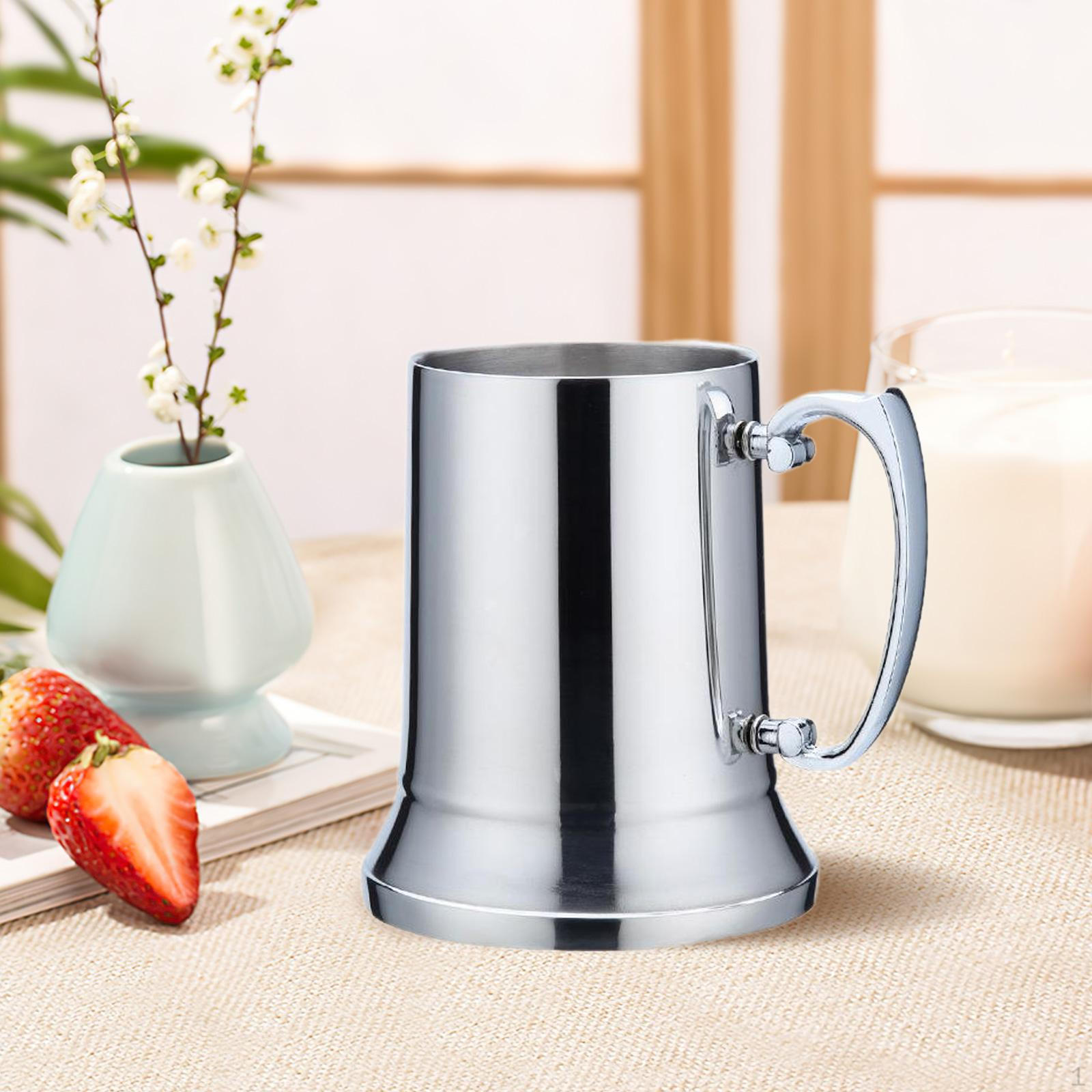 

Пивная кружка для коктейля с двойной стенкой S с ручкой Барные принадлежности Кружки для питья Чайные чашки для 450ml