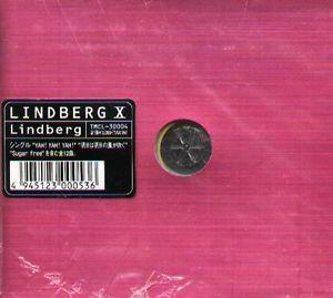 

CD LINDBERG - X TMCL30004 246 Records 1997 Japan Japanese Pop/Rock