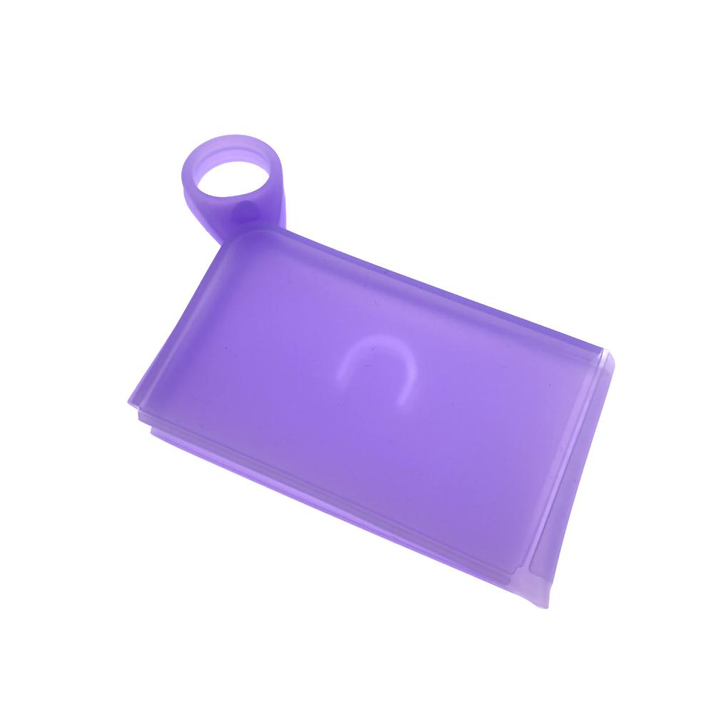 Foldable Face Cover Storage Box Portable Nose Cover Container Silica Gel