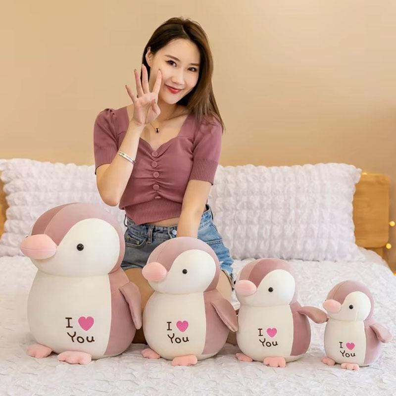 Cute Little Penguin Plush Toy Doll Girl Gift Children Cute Toy Children's Toys Gifts Plushie Stuffed Toys Animal Patung Dolls