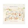 Sanrio Christmas Message Card Gold Line Santa Snowman JX 18-5 239526