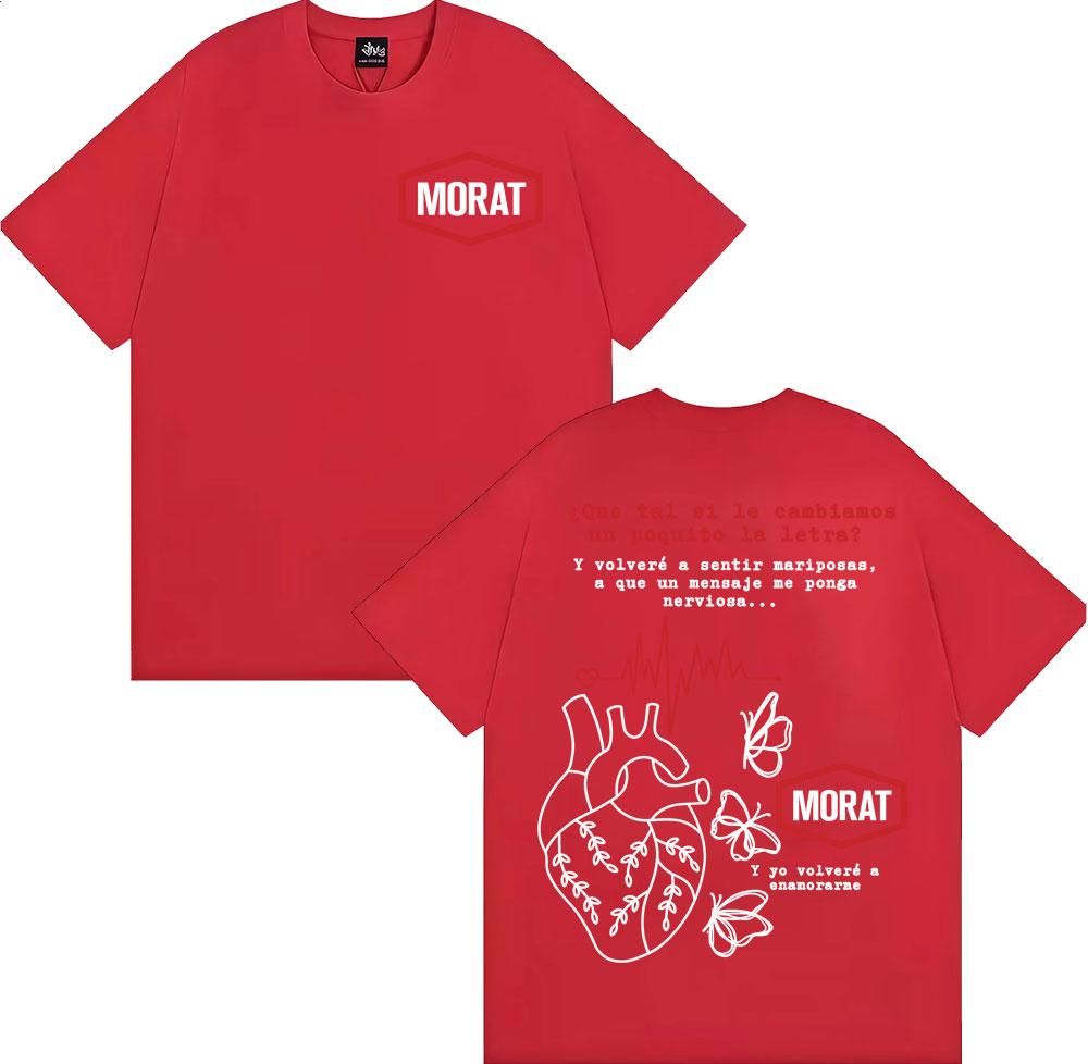 Rock Band Morat Asuntos Pendientes Tour Tshirt Men Women Harajuku Hip Hop Punk Street T Shirts Cotton Comfort Oversized T Shirt