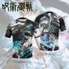 Jujutsu Kaisen Satoru Gojo 3D Print T-Shirt Harajuku Style Anime Fashion Perfect for Anime Lovers