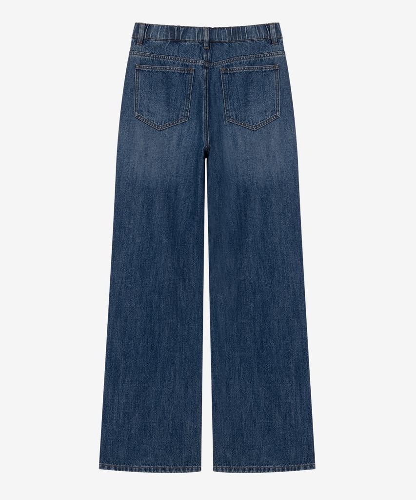 MIND BRIDGE WOMEN [W] Wide Washed Denim Pants