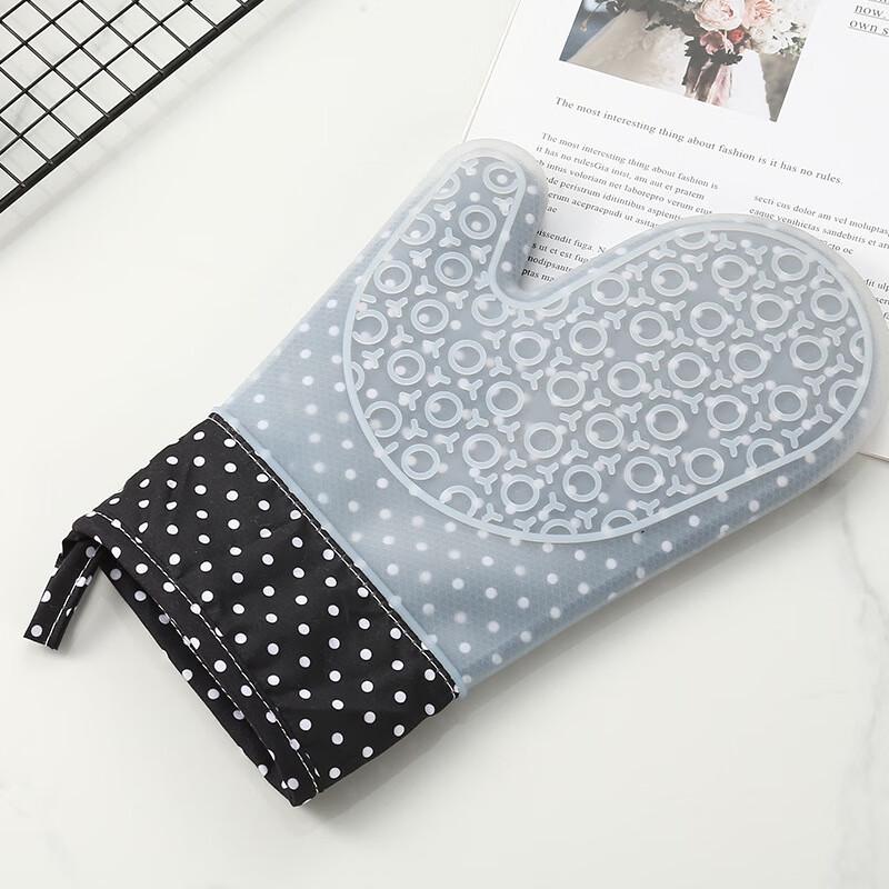 ZISIZ Silicone Oven & Microwave Gloves