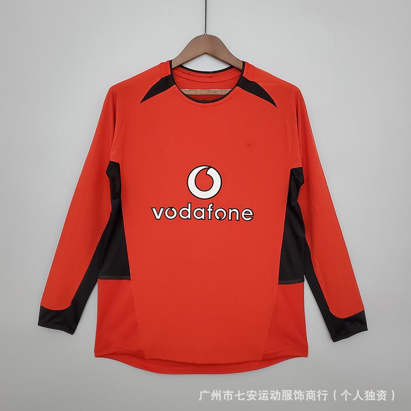 Football Jersey Classic Retro Long-sleeved England Portugal Inter Milan France Jersey Wholesale Support One Piece of Hair