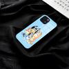 B-Bluey-es CARtoon Phone Case For IPhone 17 Pro Max 16 15 14 Pro Max 13 11 Plus Glass Cover