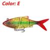12cm/31g Multi-Section Bionic Soft Fish Lure for Long-Cast Sea Fishing